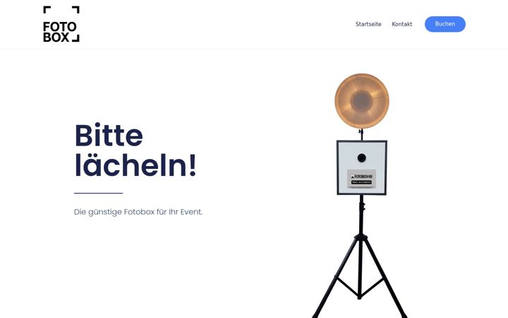 Screenshot of fotobox48.de