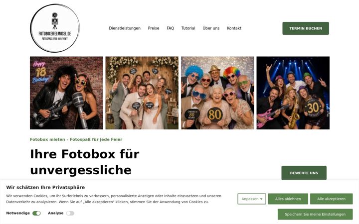 Ekraanipilt saidist fotoboxeifelmosel.de