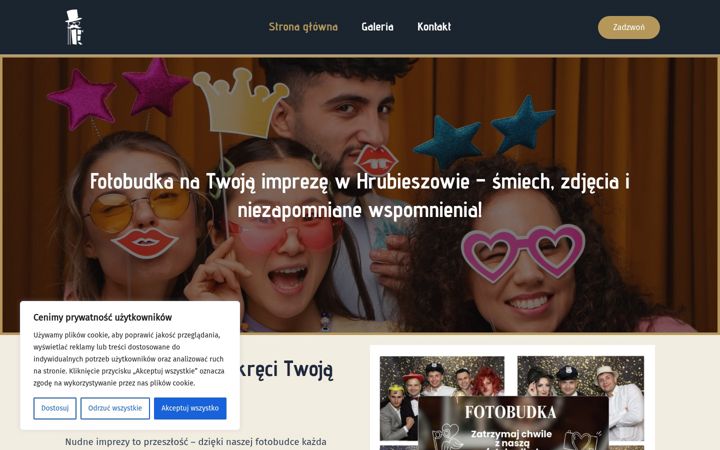 Screenshot of fotobudka-hrub.pl
