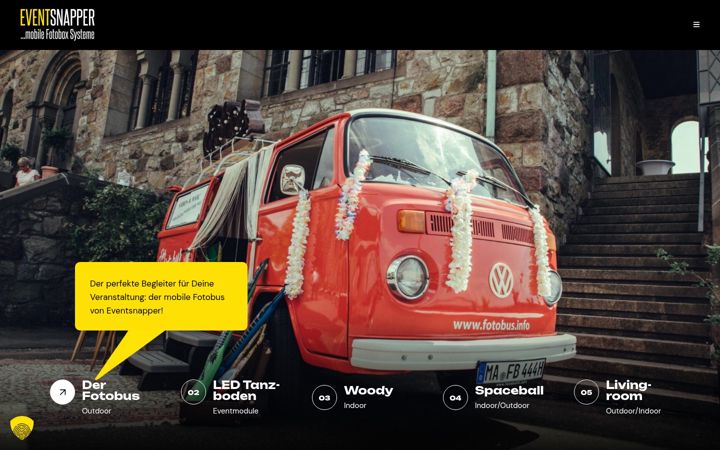 Screenshot of fotobus.info