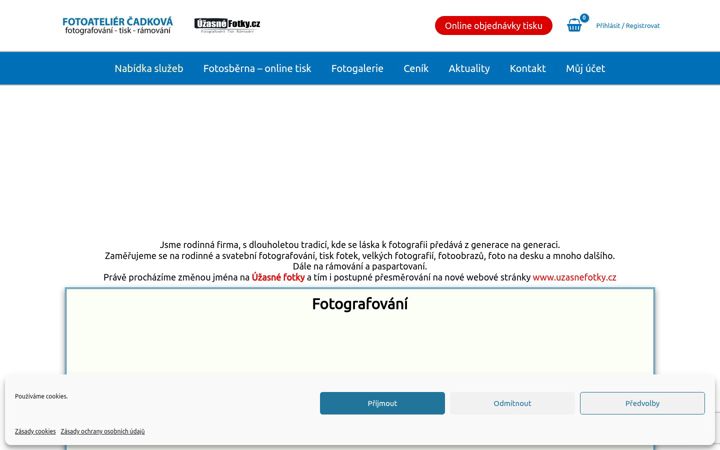 Screenshot of fotocadkova.cz