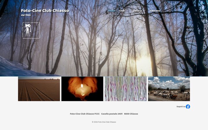 Screenshot of fotocineclubchiasso.ch