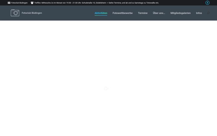 Screenshot of fotoclub-buedingen.de