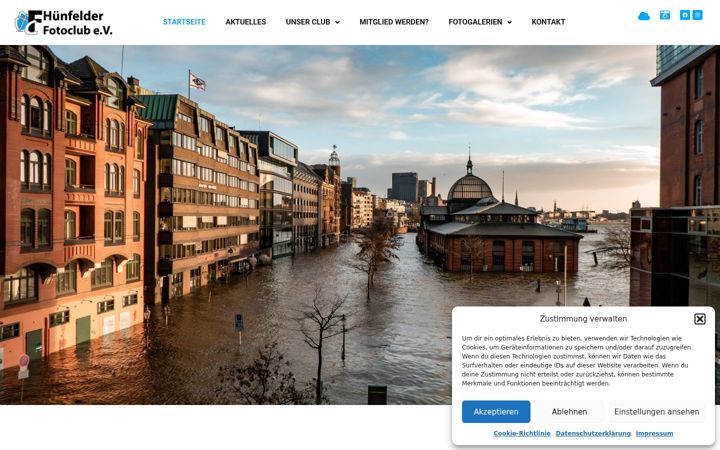 Screenshot of fotoclub-huenfeld.de
