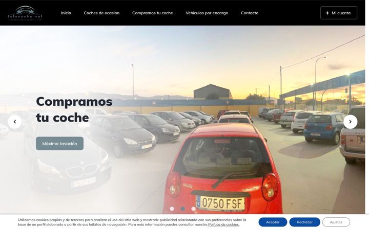 Screenshot of fotocoche.net