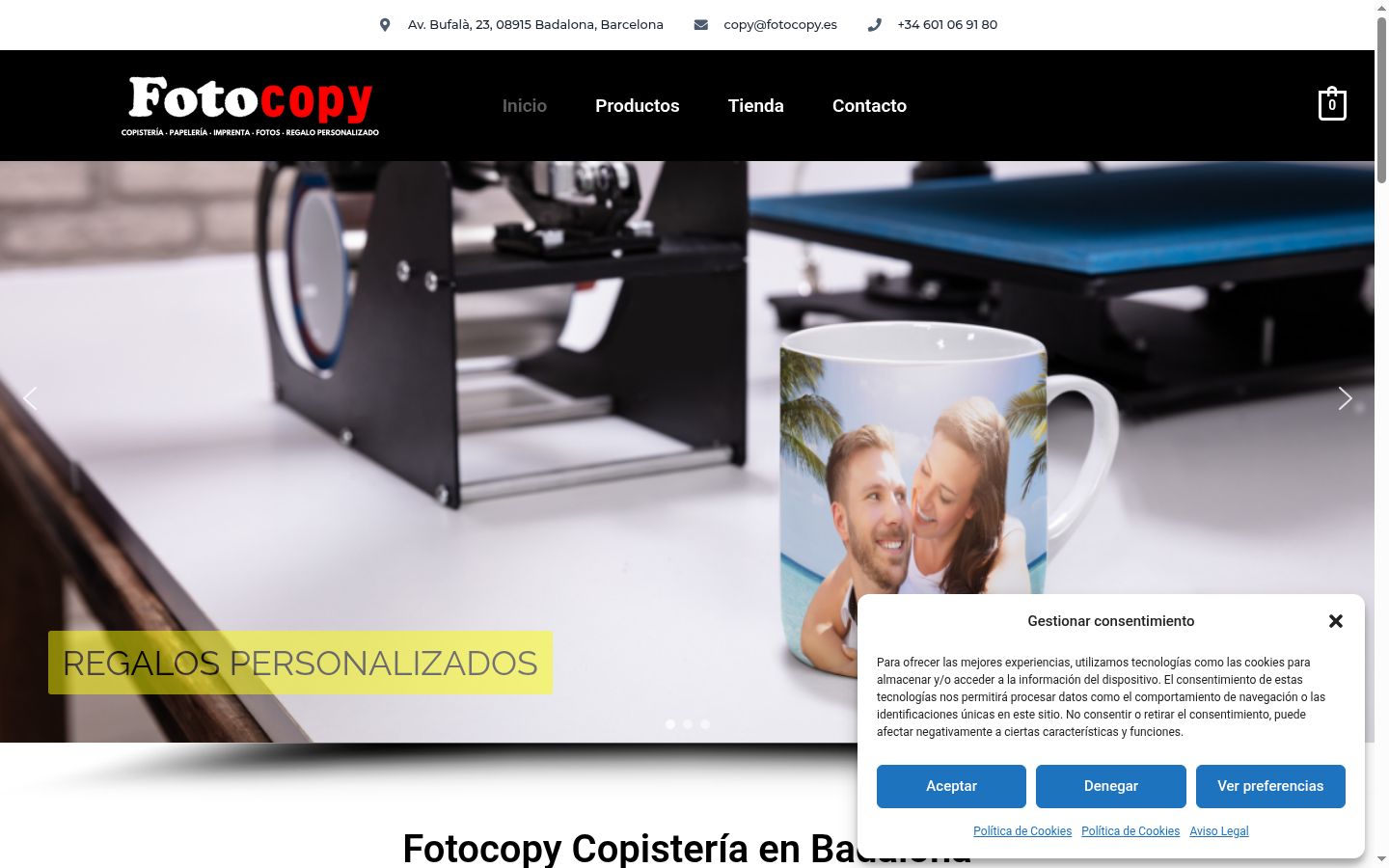 Sutikimo reklamjuostės, rodytos prieš bet kokią sąveiką, ekrano kopija