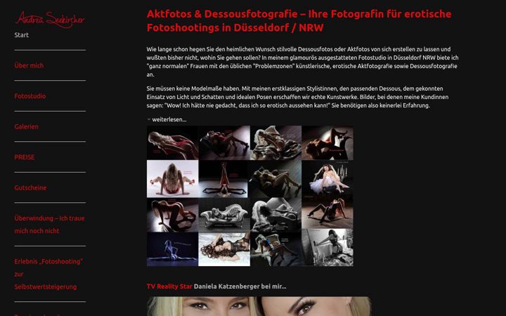 Ekraanipilt saidist fotodesign-seekircher.de