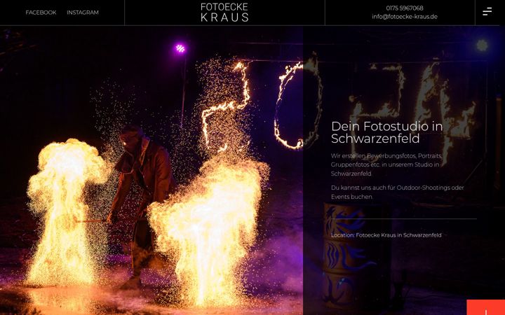 Screenshot of fotoecke-kraus.de
