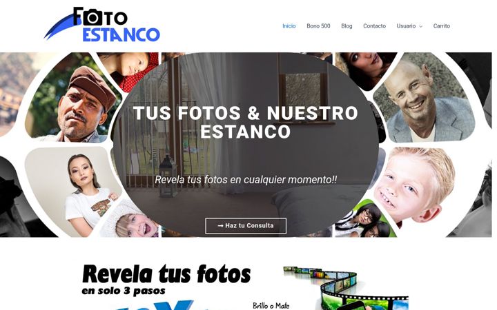 Screenshot of fotoestanco.com
