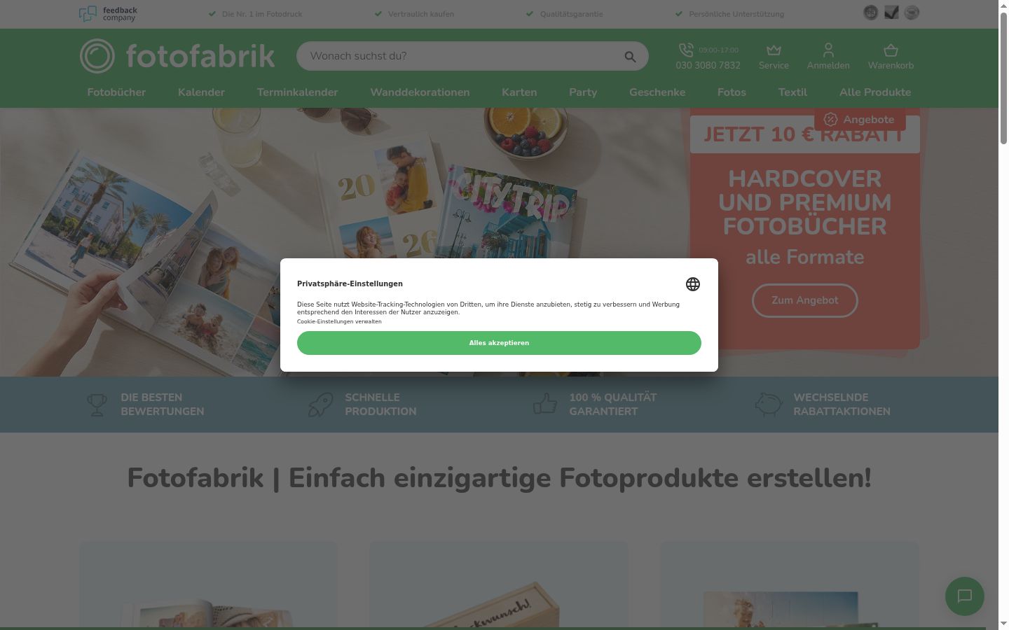Ekrānuzņēmums ar piekrišanas baneri, kas tika rādīts pirms jebkādas mijiedarbības