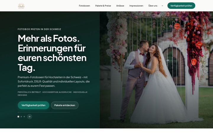 Screenshot of fotofiesta.ch