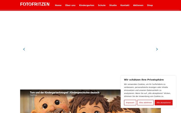 Screenshot του fotofritzen.de