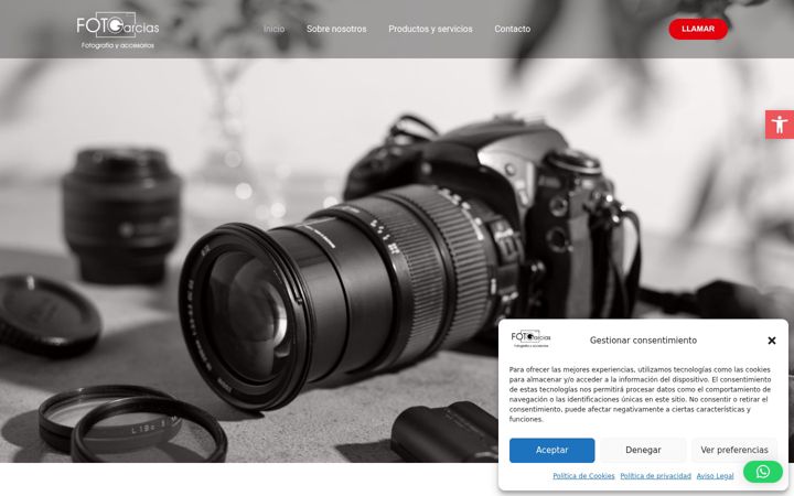 Screenshot of fotogarcias.net