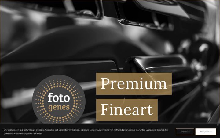 Screenshot of fotogenes.de