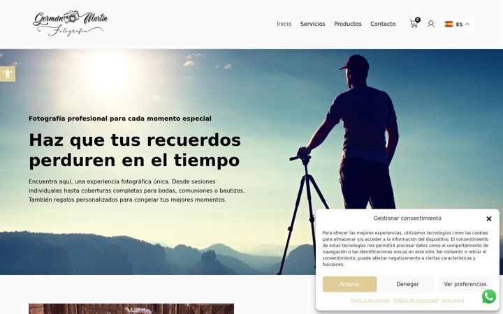 Screenshot of fotogerman.com
