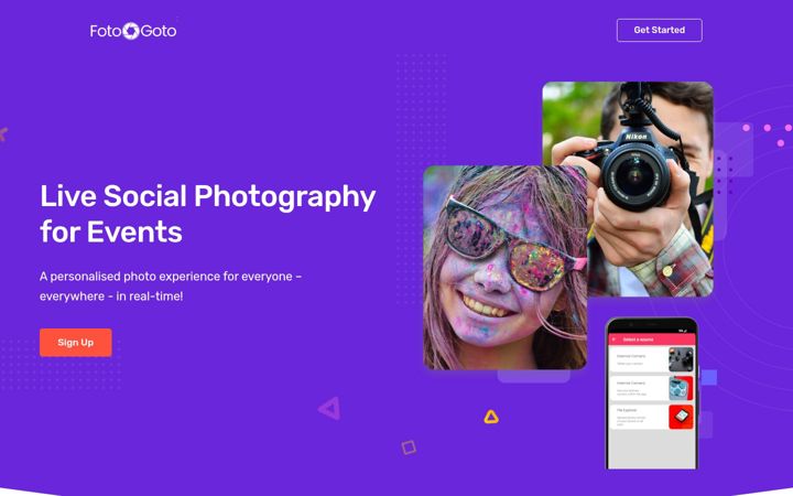 Screenshot of fotogoto.com