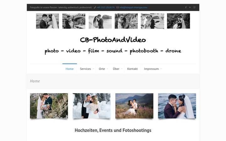 Screenshot of fotograf-chiemgau.com