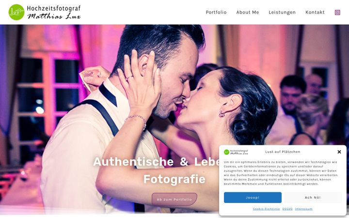Screenshot of fotograf-lux.de