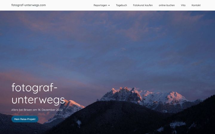 Screenshot of fotograf-unterwegs.com