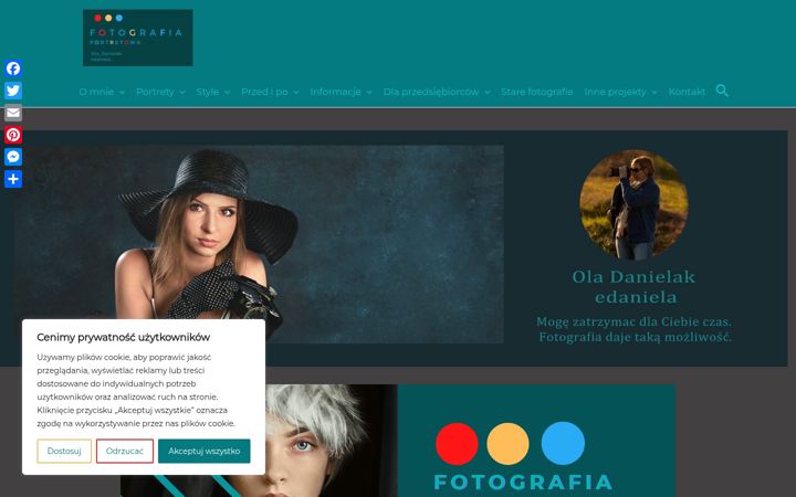 Screenshot of fotografiadanieli.pl