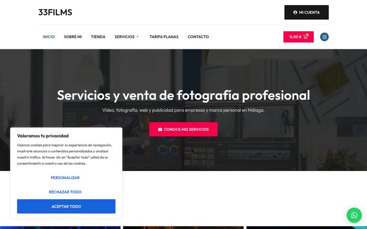 Screenshot of fotografiaeditorial.com