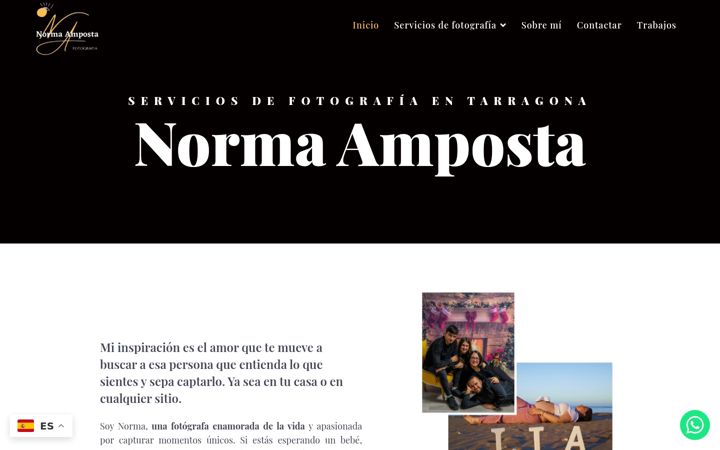 Screenshot of fotografianormaamposta.com