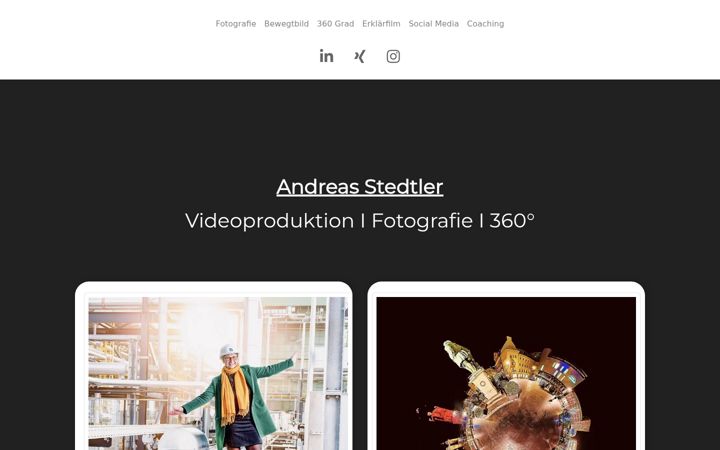 Screenshot του fotografie-andreas-stedtler.de