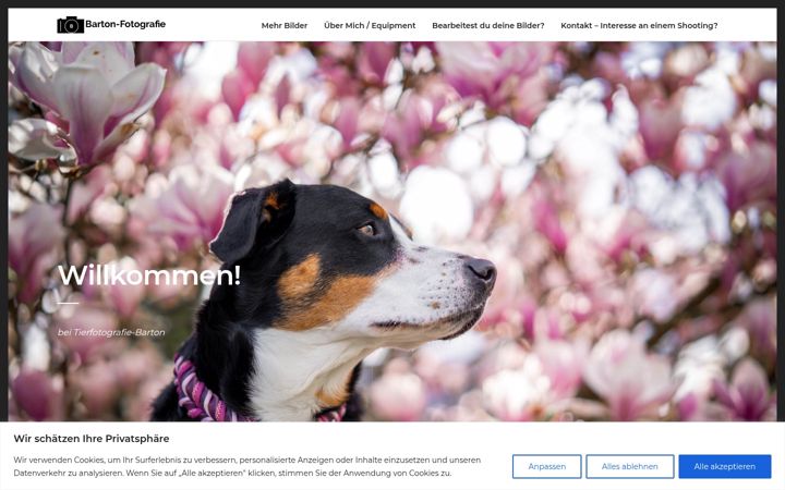 Screenshot of fotografie-barton.de