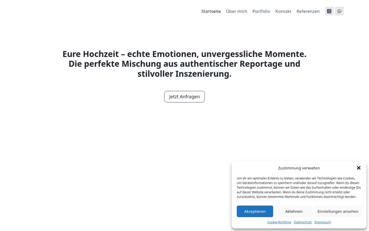 Screenshot of fotografie-bruening.de