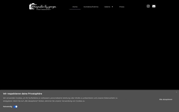 Screenshot of fotografie-by-gerzen.de
