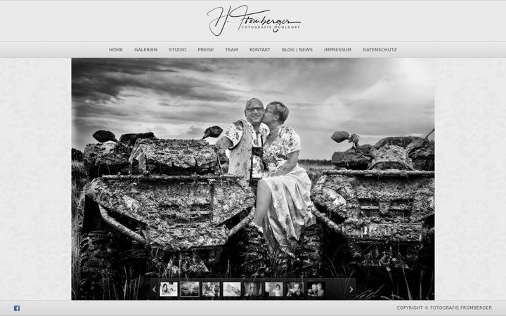 Screenshot of fotografie-fromberger.de