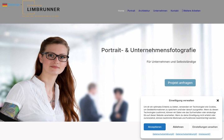 Screenshot of fotografie-limbrunner.de