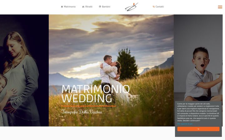 Screenshot of fotografiedallavecchia.it