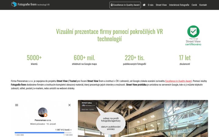 Screenshot of fotografiefirem.cz