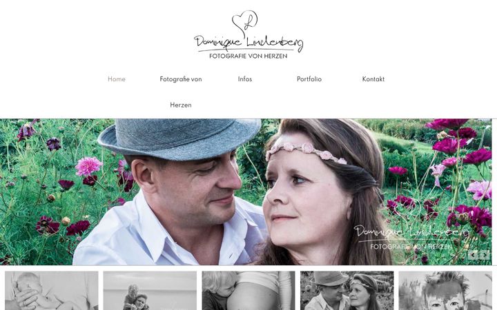 Screenshot of fotografievonherzen.de