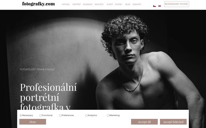 Screenshot of fotografky.com