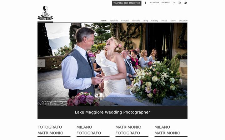 Screenshot of fotografomatrimoni.biz