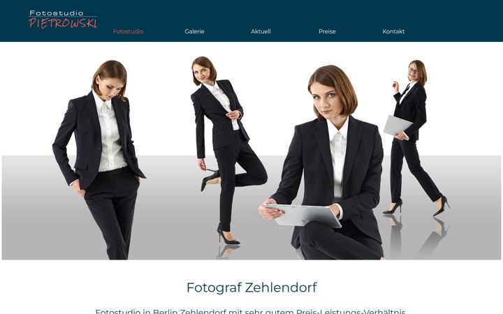 Screenshot of fotografzehlendorf.de