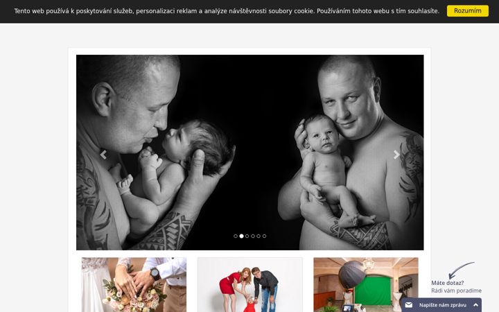 Screenshot of fotohome.cz