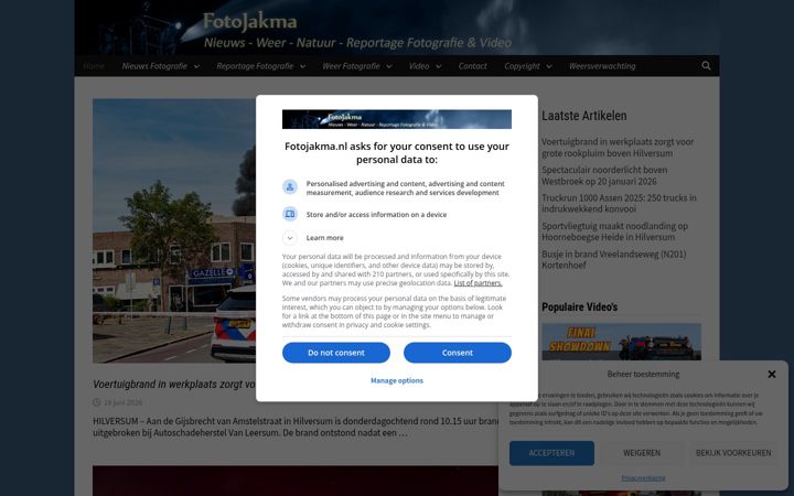 Screenshot of fotojakma.nl