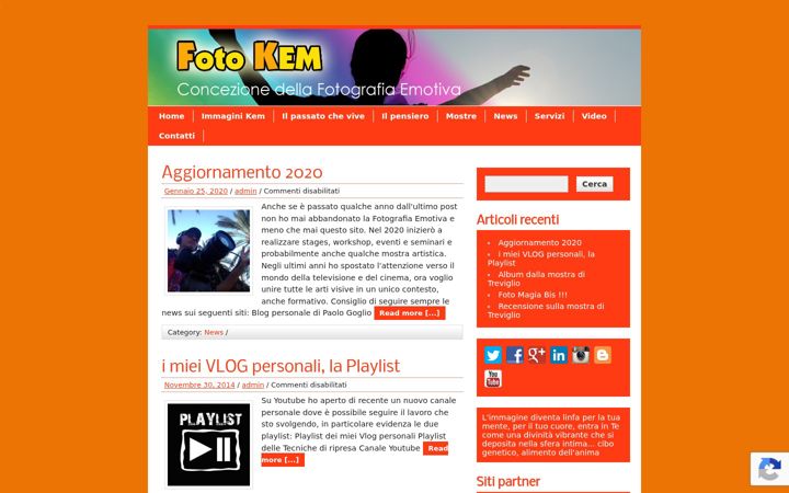 Screenshot of fotokem.it