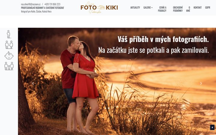 Screenshot of fotokiki.cz