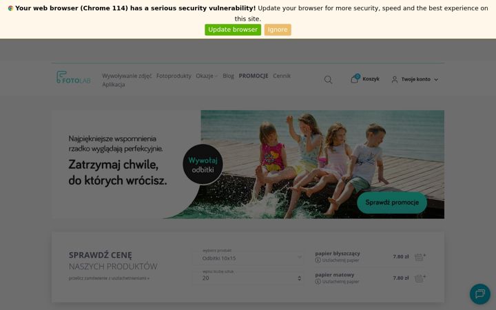 Screenshot di fotolab.pl