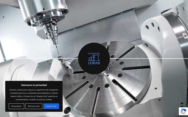 Screenshot of fotoleiran.com