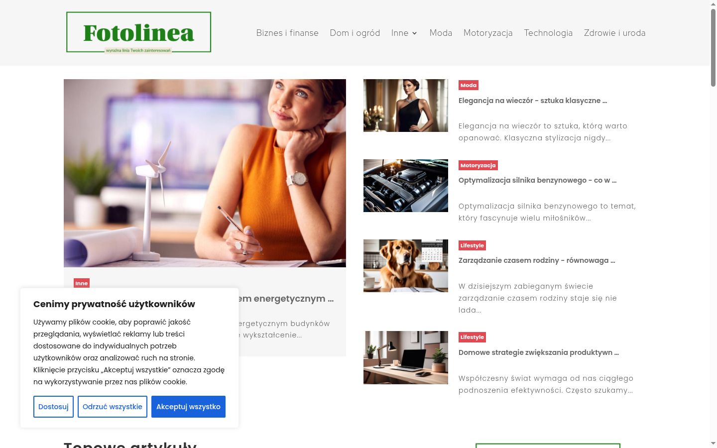 Ekrānuzņēmums ar piekrišanas baneri, kas tika rādīts pirms jebkādas mijiedarbības