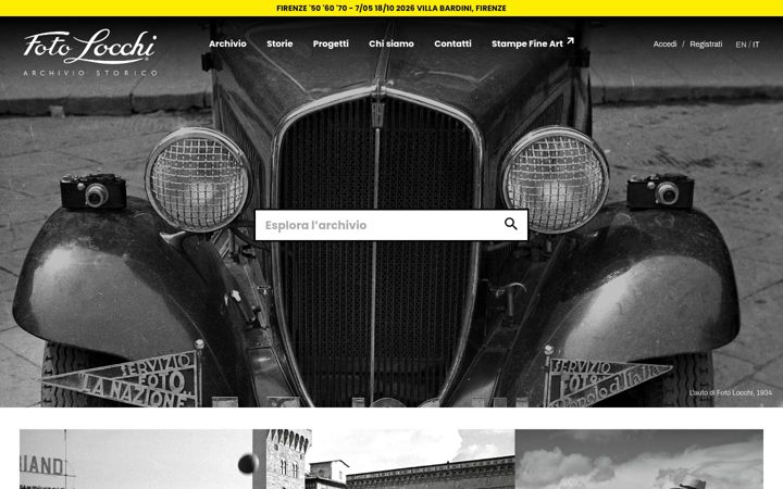 Screenshot of fotolocchi.it