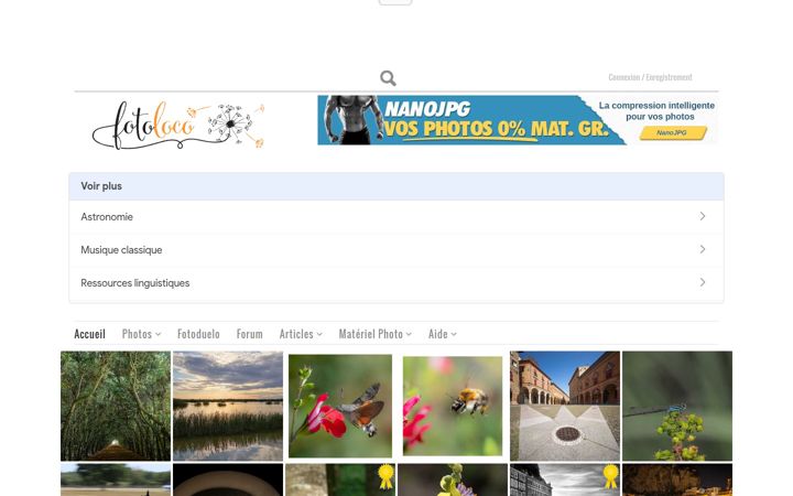 Screenshot of fotoloco.fr