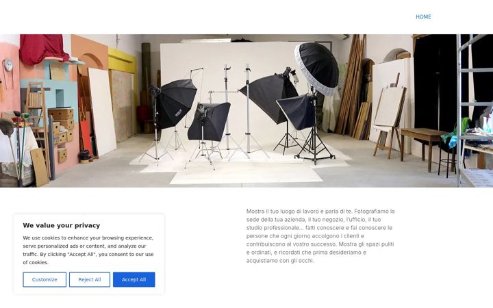 Screenshot of fotolodirizziniperleimprese.com