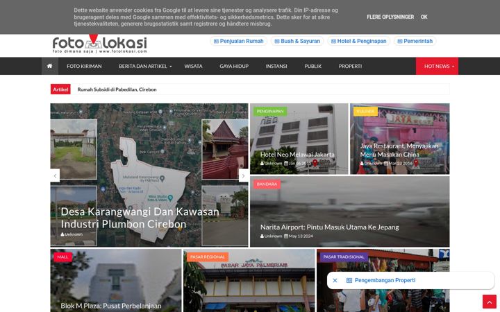 Screenshot of fotolokasi.com