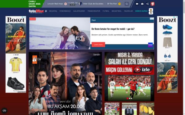 Screenshot of fotomac.com.tr